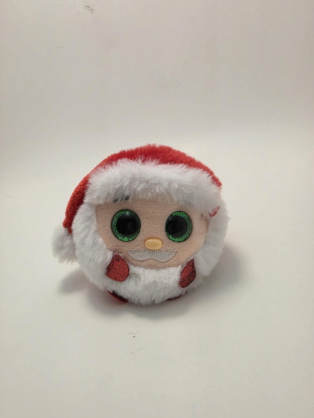 Ty Balls Teeny Tys âKrisâ the Santa - Small! (3 inch) No Hang Tag